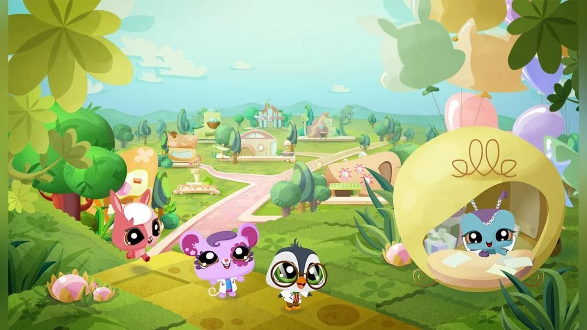 Скриншоты из Littlest Pet Shop Online