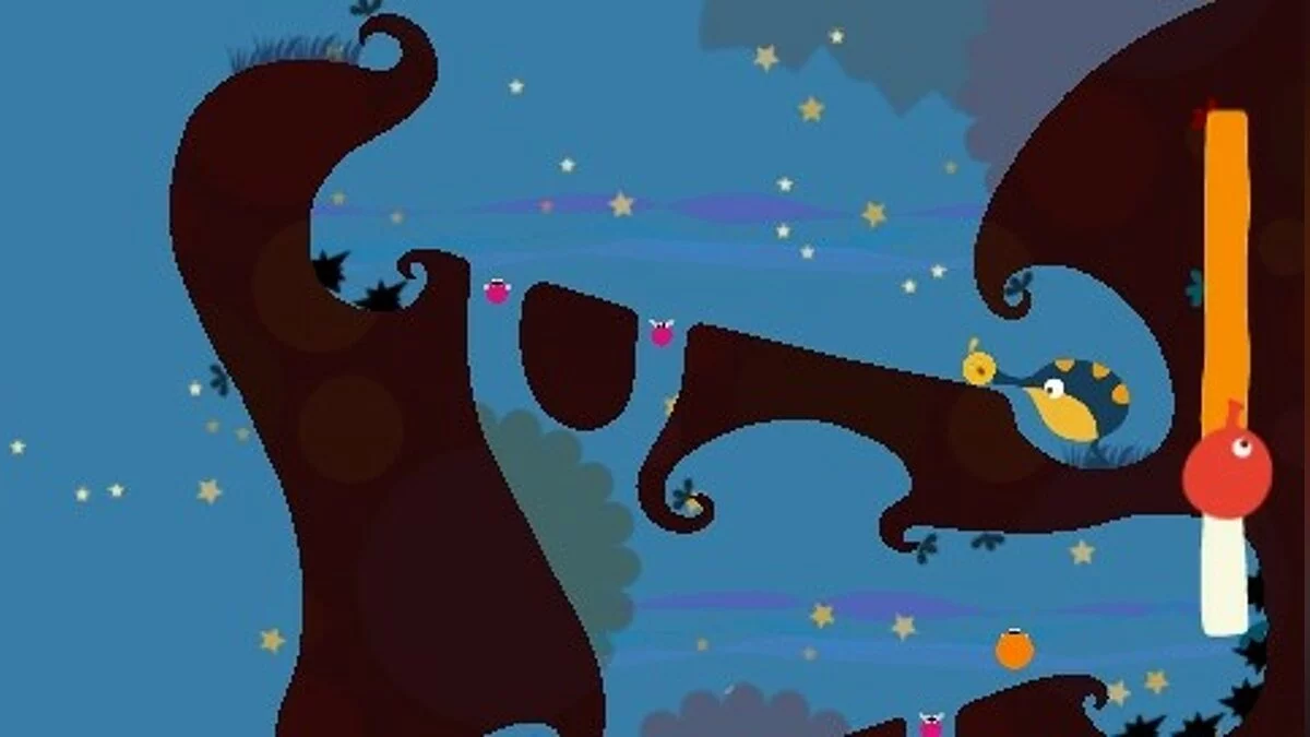 Скриншоты из LocoRoco