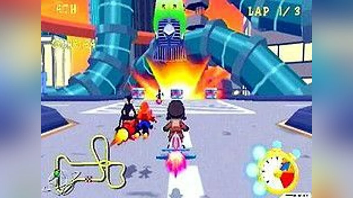 Скриншоты из Looney Tunes: Space Race