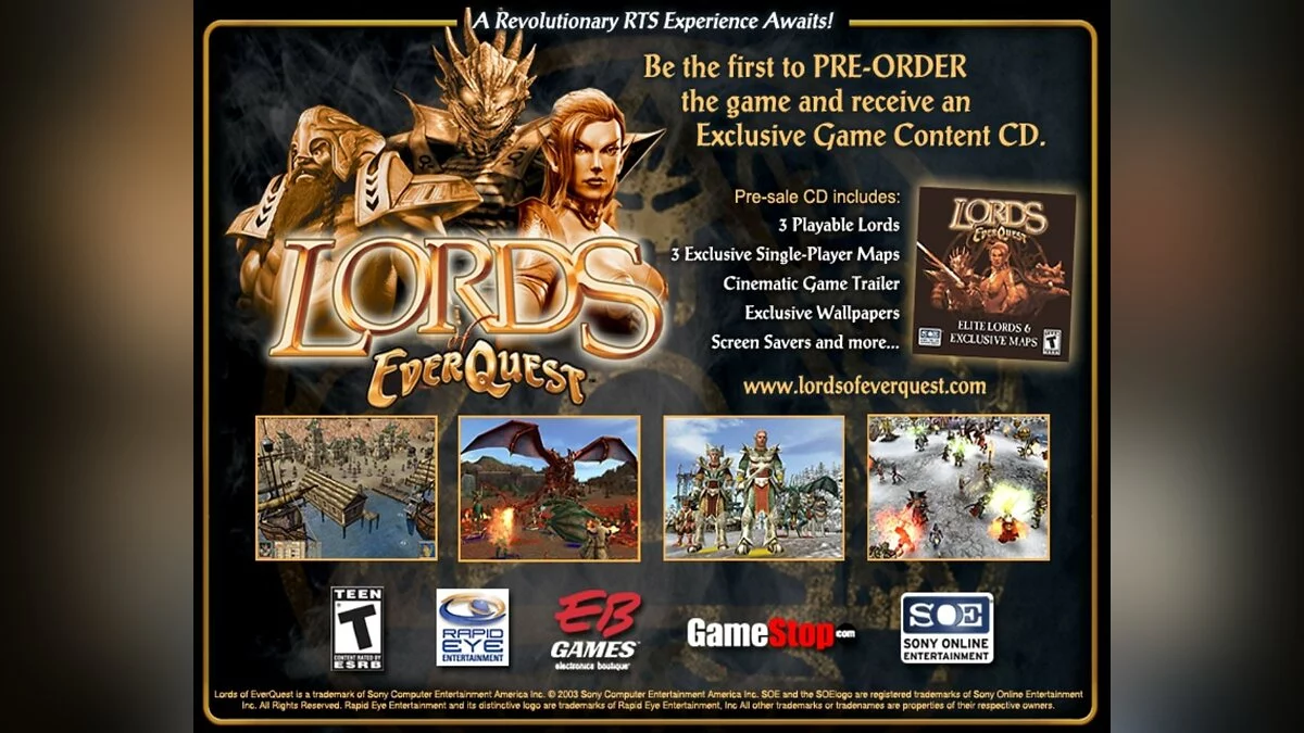 Скриншоты из Lords of EverQuest