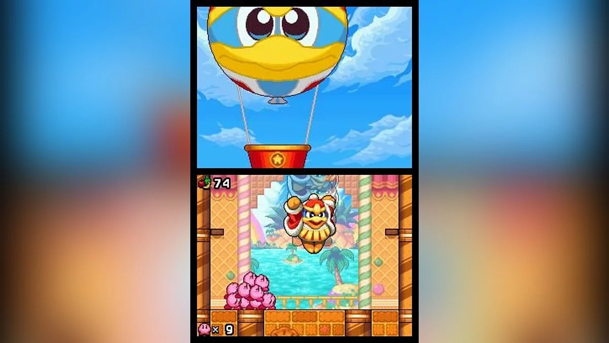 Скриншоты из Kirby Mass Attack