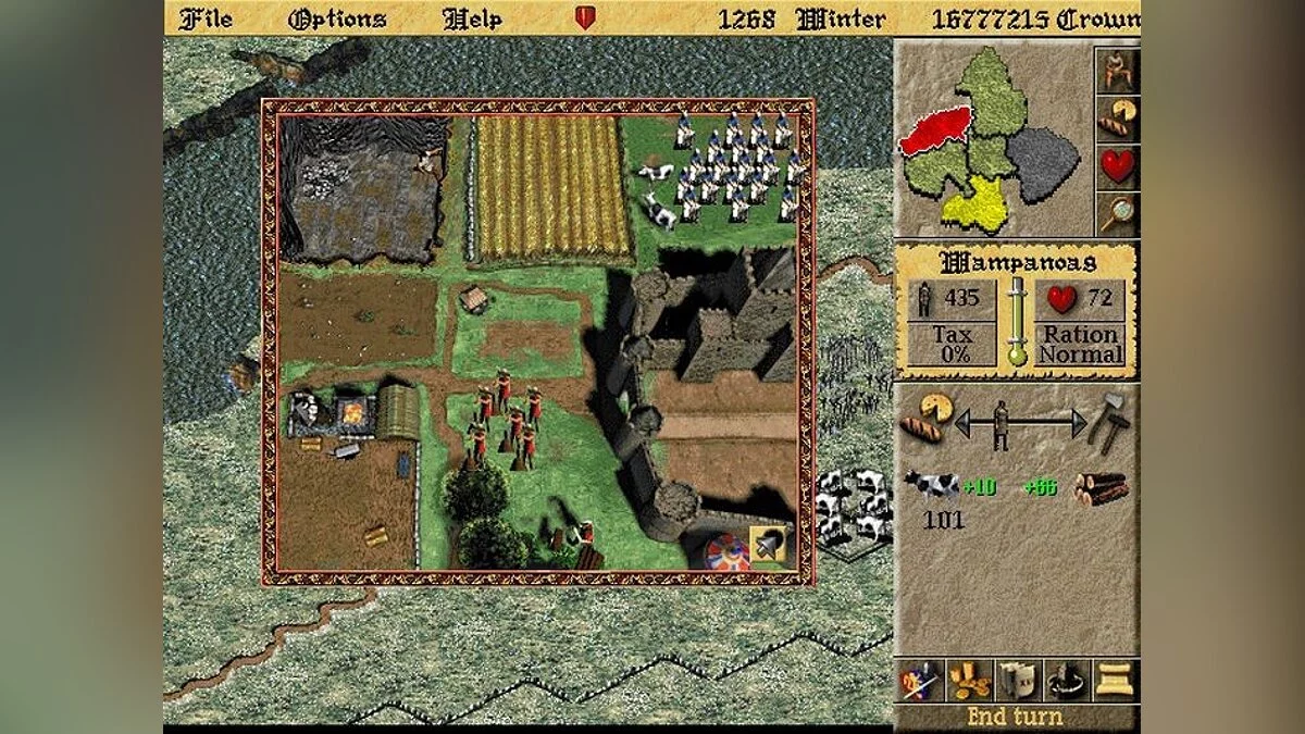 Скриншоты из Lords of the Realm 2