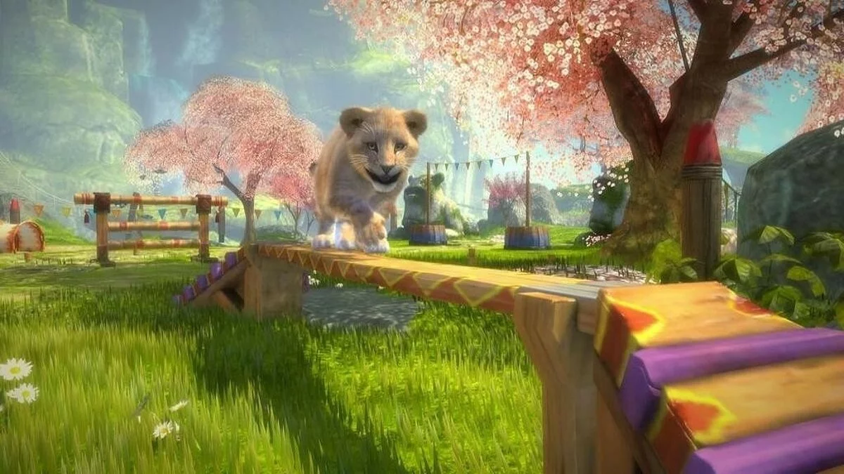 Скриншоты из Kinectimals