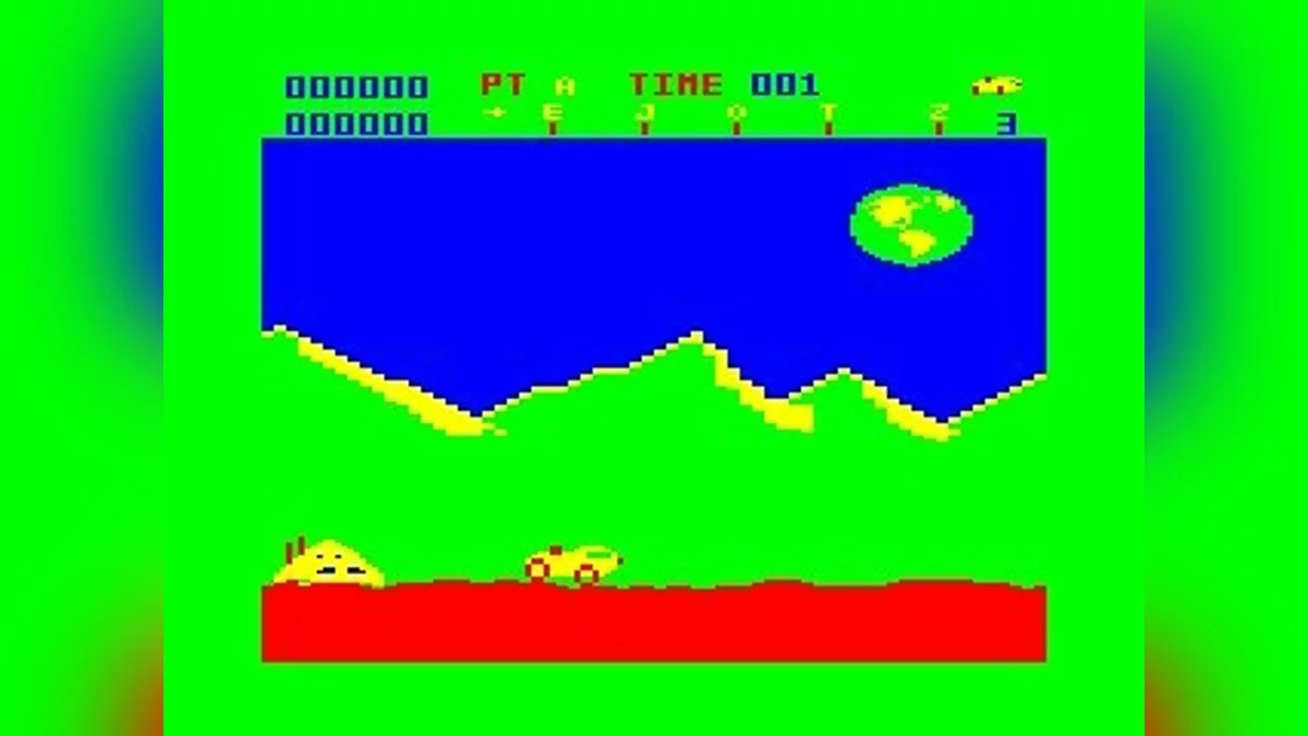 Скриншоты из Lunar Rover Patrol