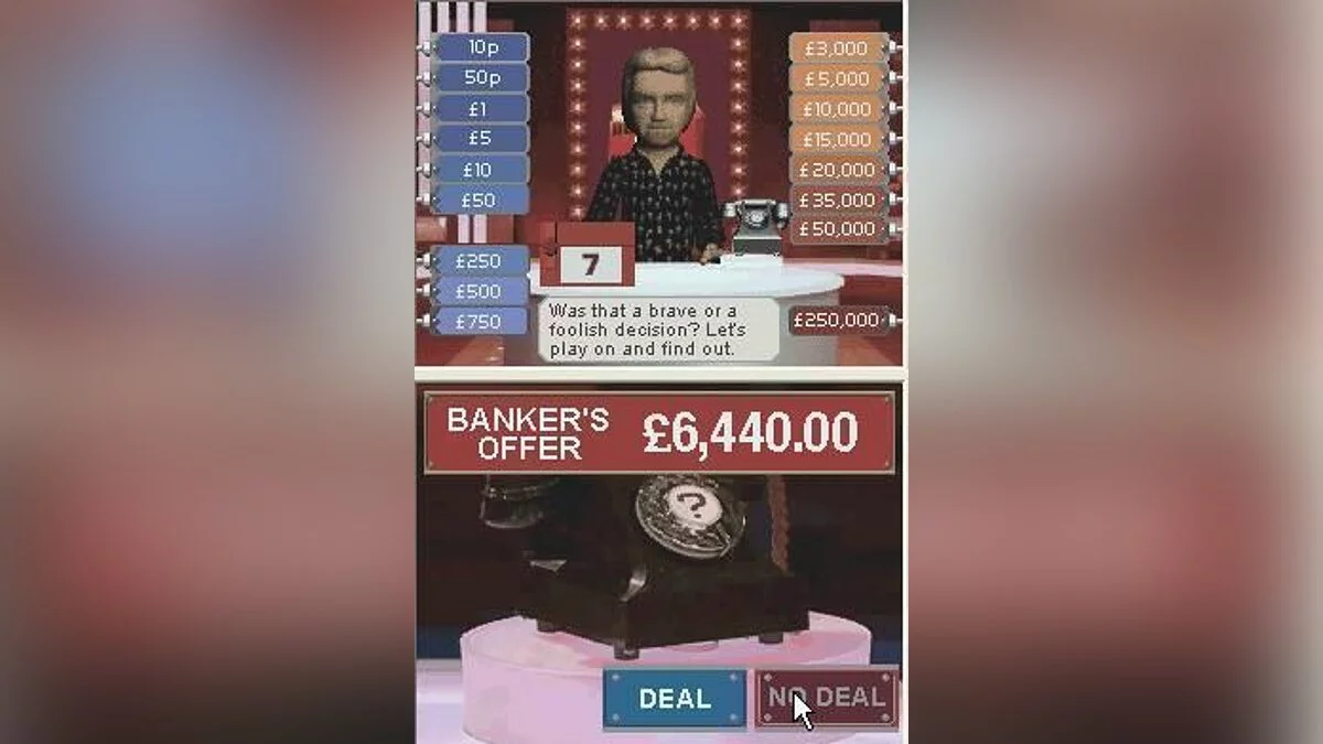 Скриншоты из Deal or No Deal: The Banker is Back