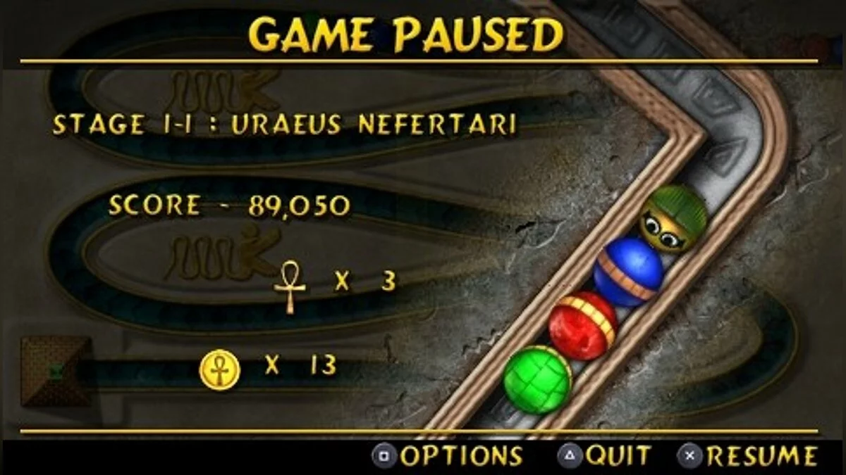 Скриншоты из Luxor: The Wrath of Set