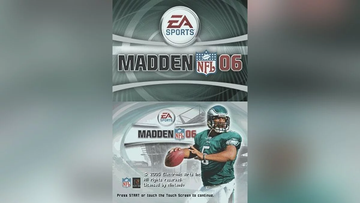Скриншоты из Madden NFL 06