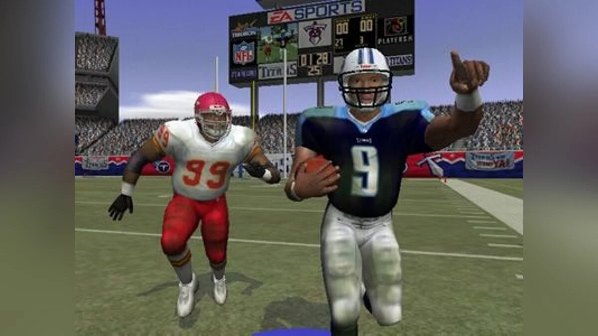 Скриншоты из Madden NFL 2001