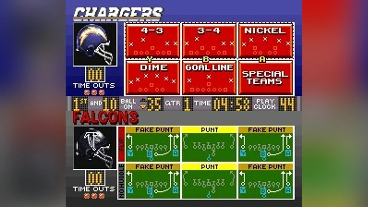 Скриншоты из Madden NFL '94 / Картинка 32