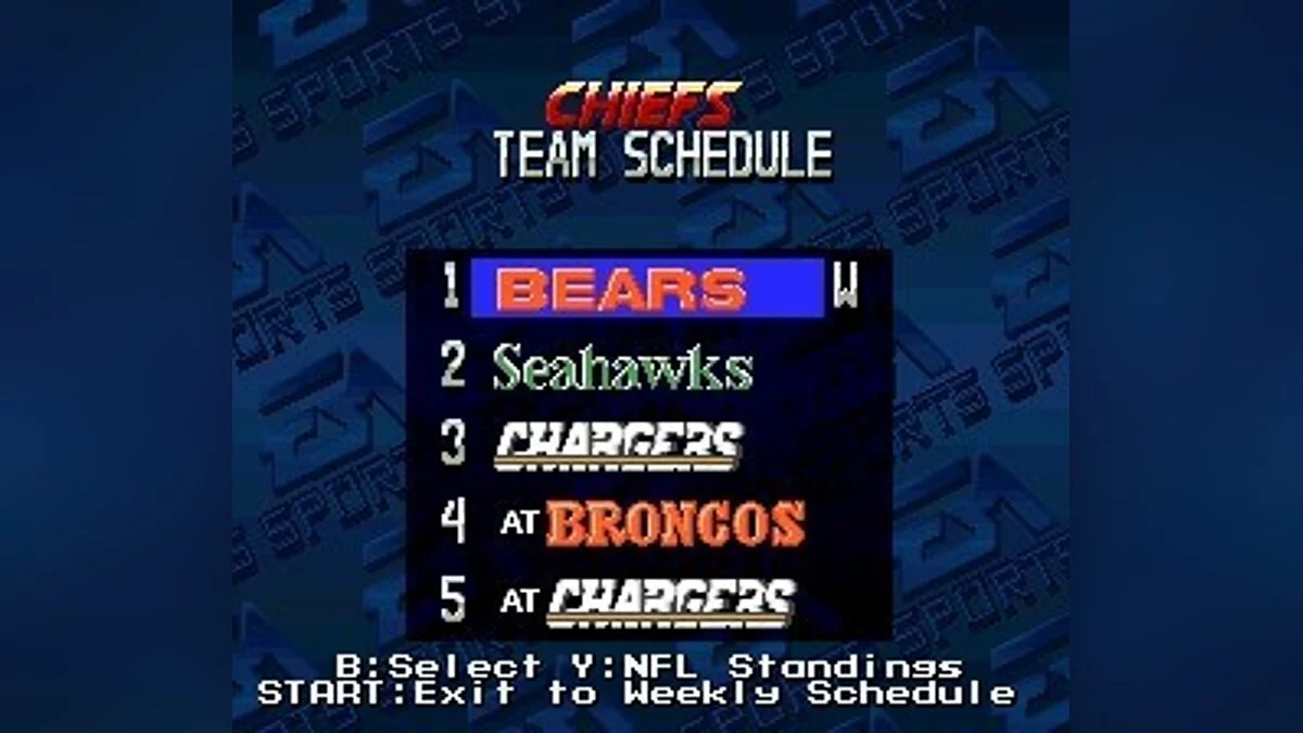 Скриншоты из Madden NFL '94 / Картинка 44