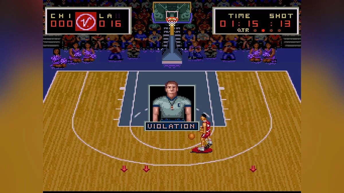 Скриншоты из Magic Johnson's Super Slam Dunk