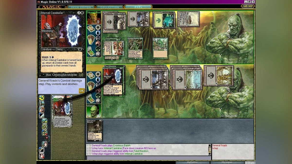 Скриншоты из Magic: The Gathering Online