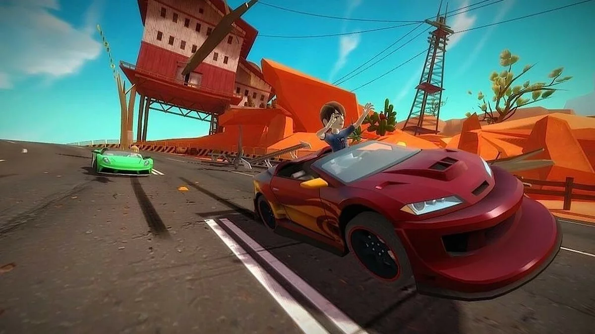 Скриншоты из Kinect Joy Ride