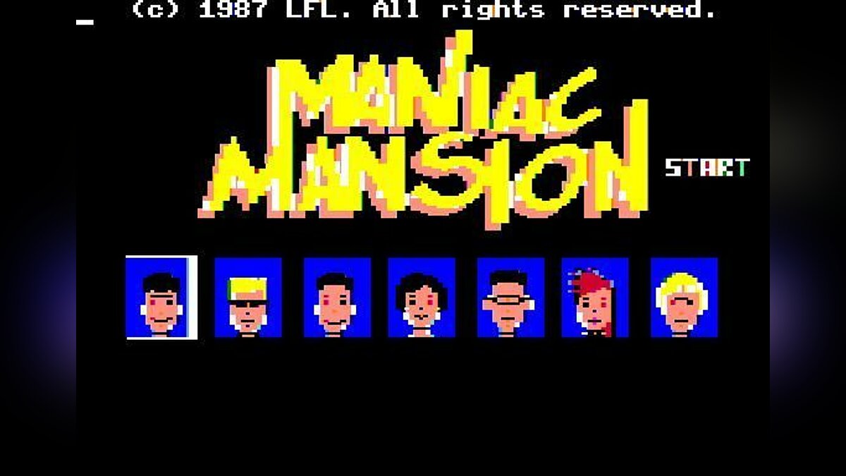 Roms mania. Maniac Mansion 1987. Maniac Mansion Remastered. Maniac games. Akalabeth: World of Doom.