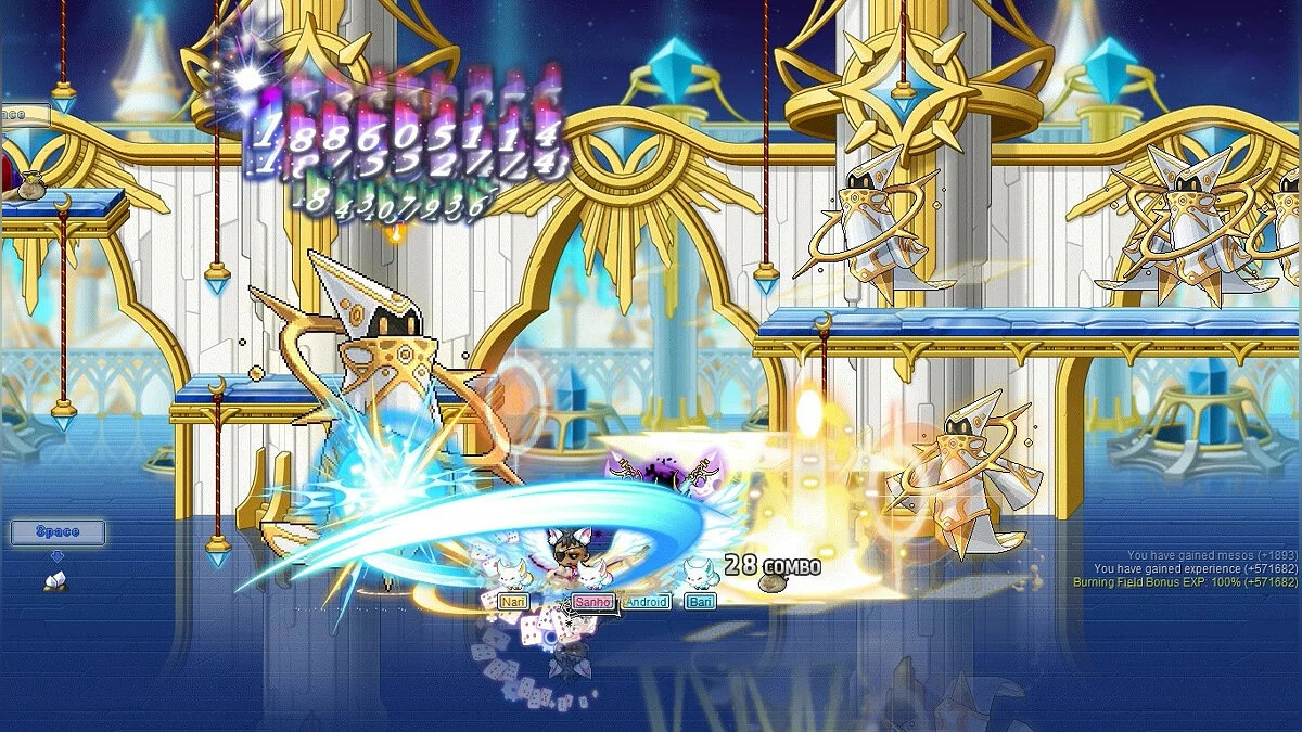 Скриншоты из MapleStory