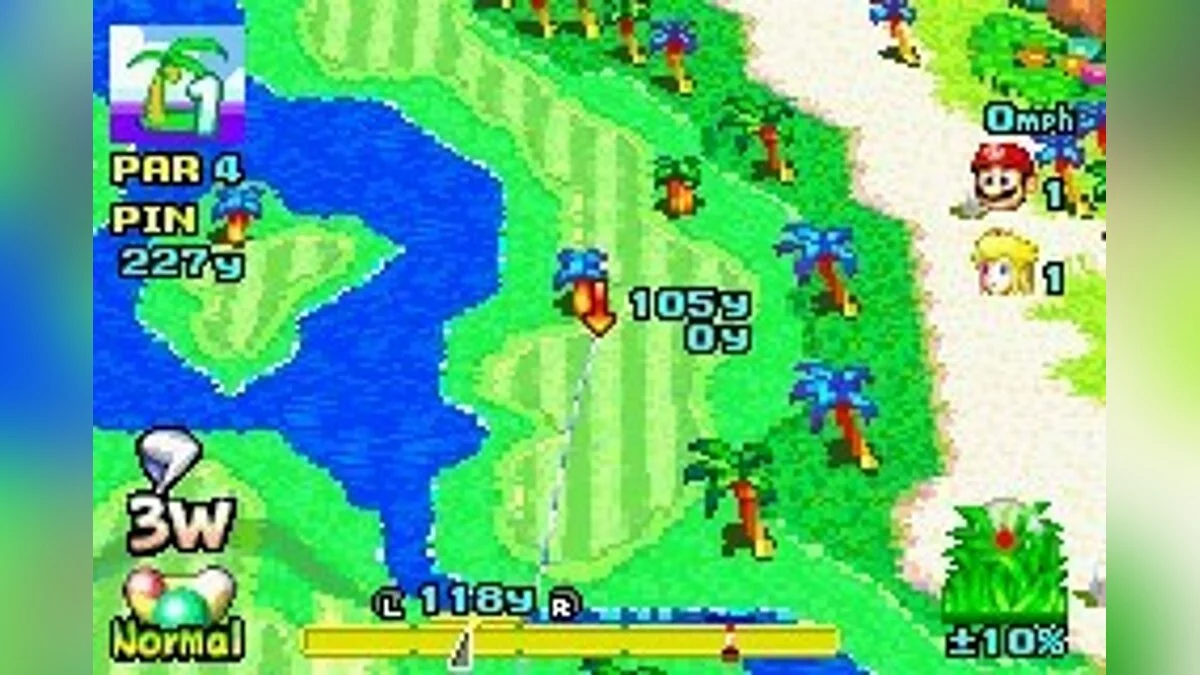 Скриншоты из Mario Golf: Advance Tour
