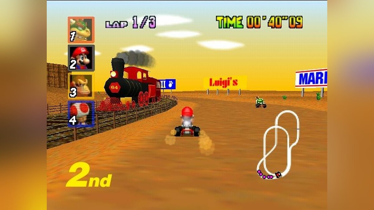 Mario Kart 64 - что это за игра, трейлер, системные требования, отзывы и  оценки, цены и скидки, гайды и прохождение, похожие игры Mario Kart R