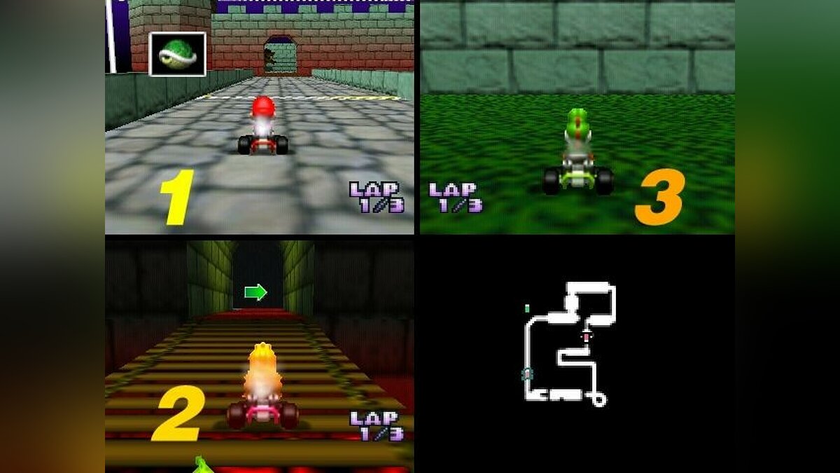 Mario Kart 64 - что это за игра, трейлер, системные требования, отзывы и  оценки, цены и скидки, гайды и прохождение, похожие игры Mario Kart R