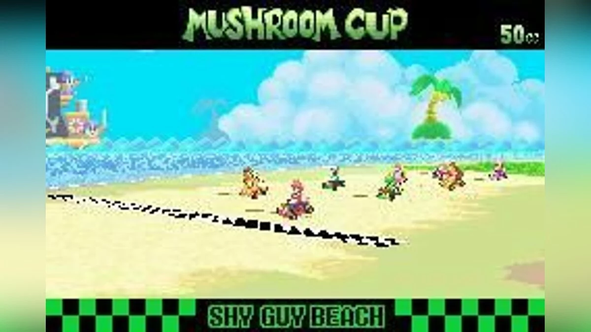 Скриншоты из Mario Kart: Super Circuit