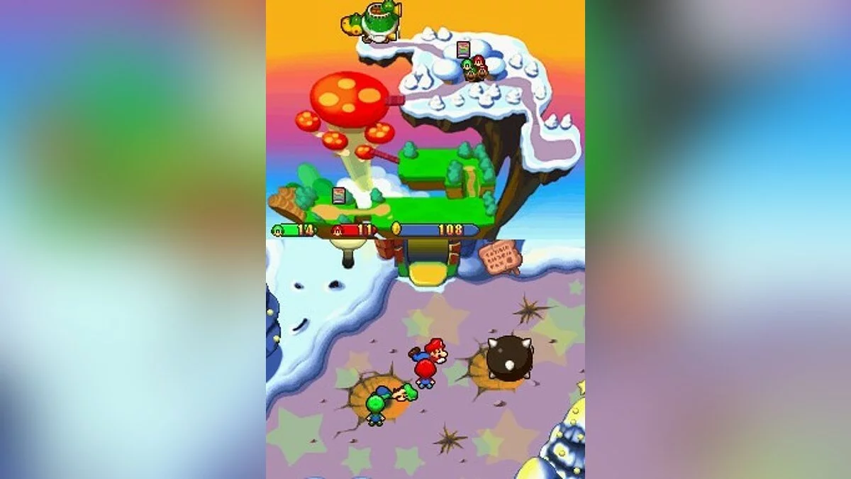 Скриншоты из Mario & Luigi: Partners in Time / Картинка 48