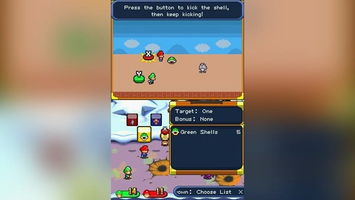 Скриншоты из Mario & Luigi: Partners in Time / Картинка 50