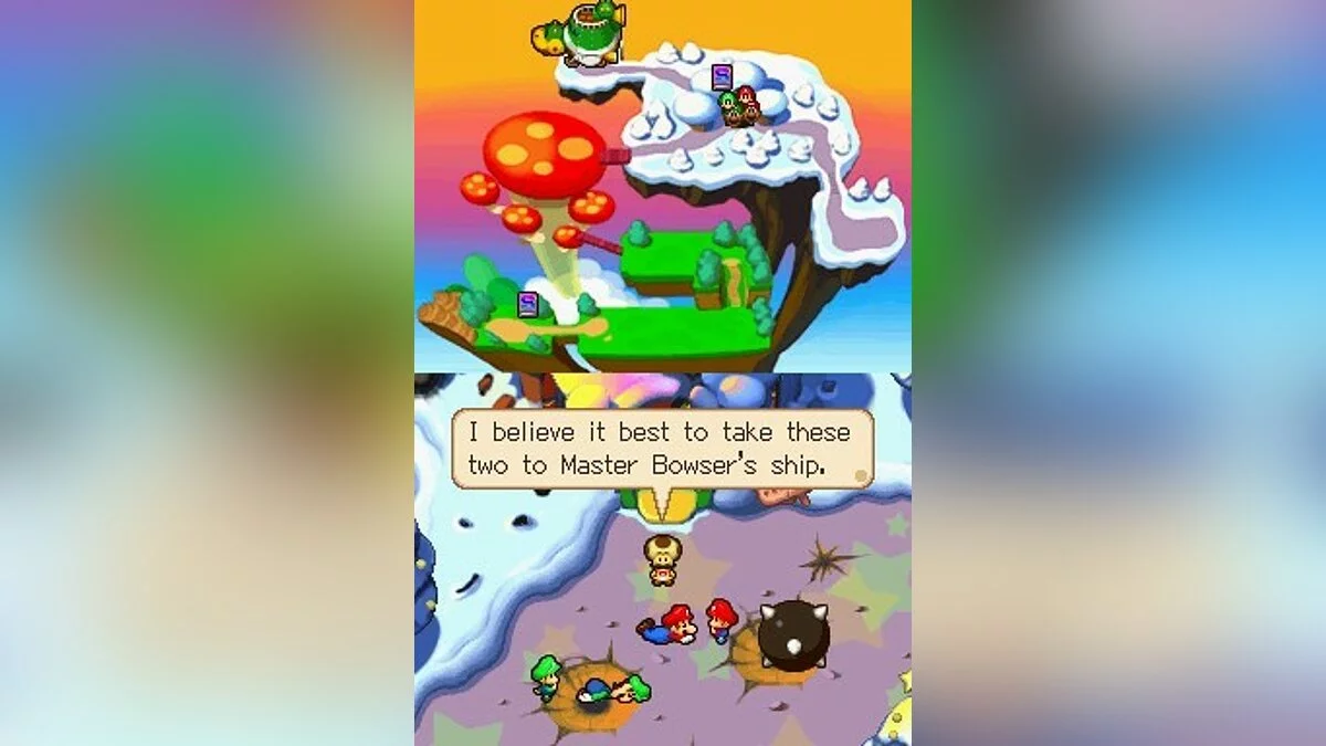 Скриншоты из Mario & Luigi: Partners in Time / Картинка 52