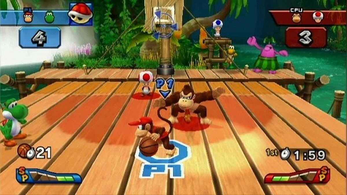 Скриншоты из Mario Sports Mix