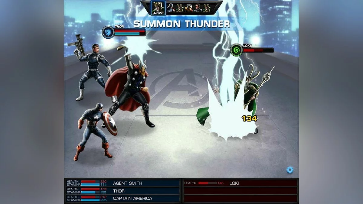 Скриншоты из Marvel: Avengers Alliance