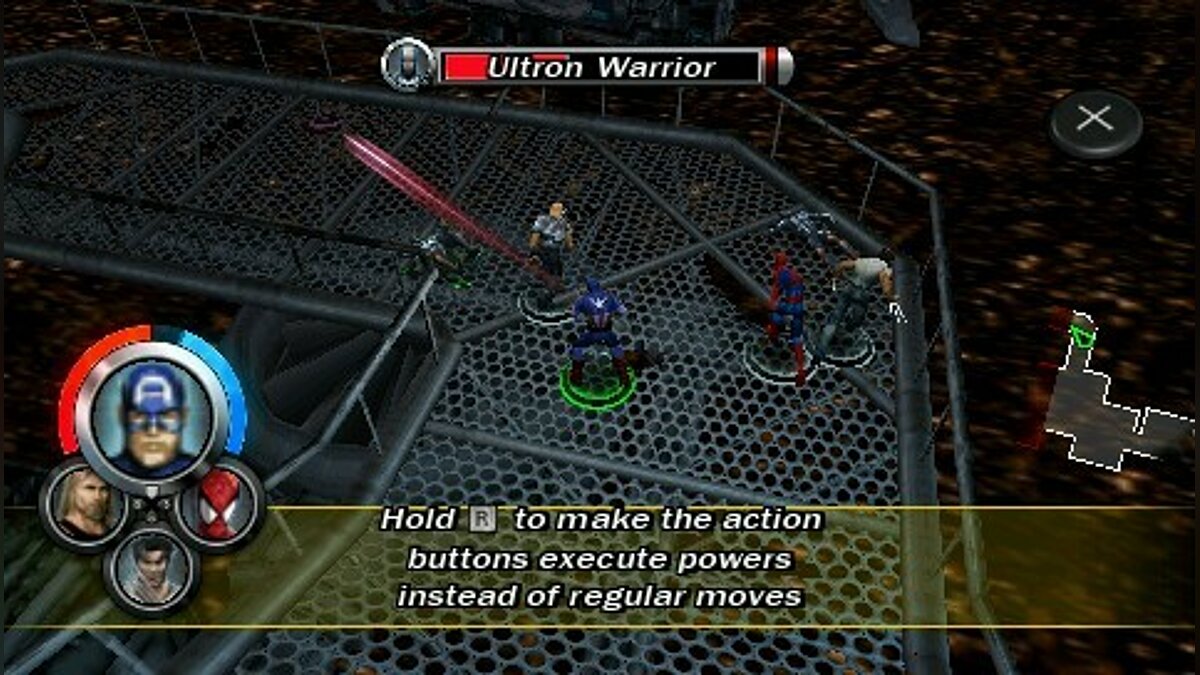 Marvel ultimate alliance psp