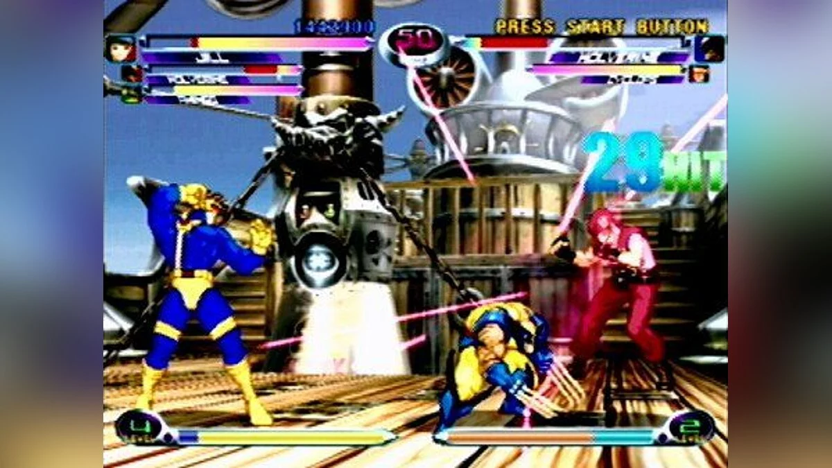 Скриншоты из Marvel vs. Capcom 2: New Age of Heroes