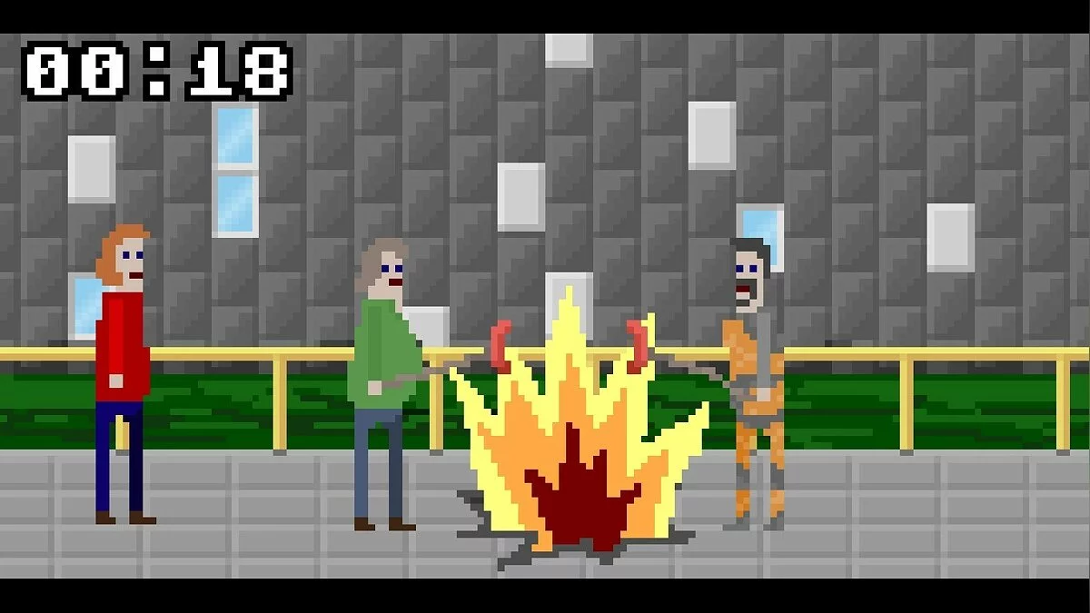 Скриншоты из McPixel