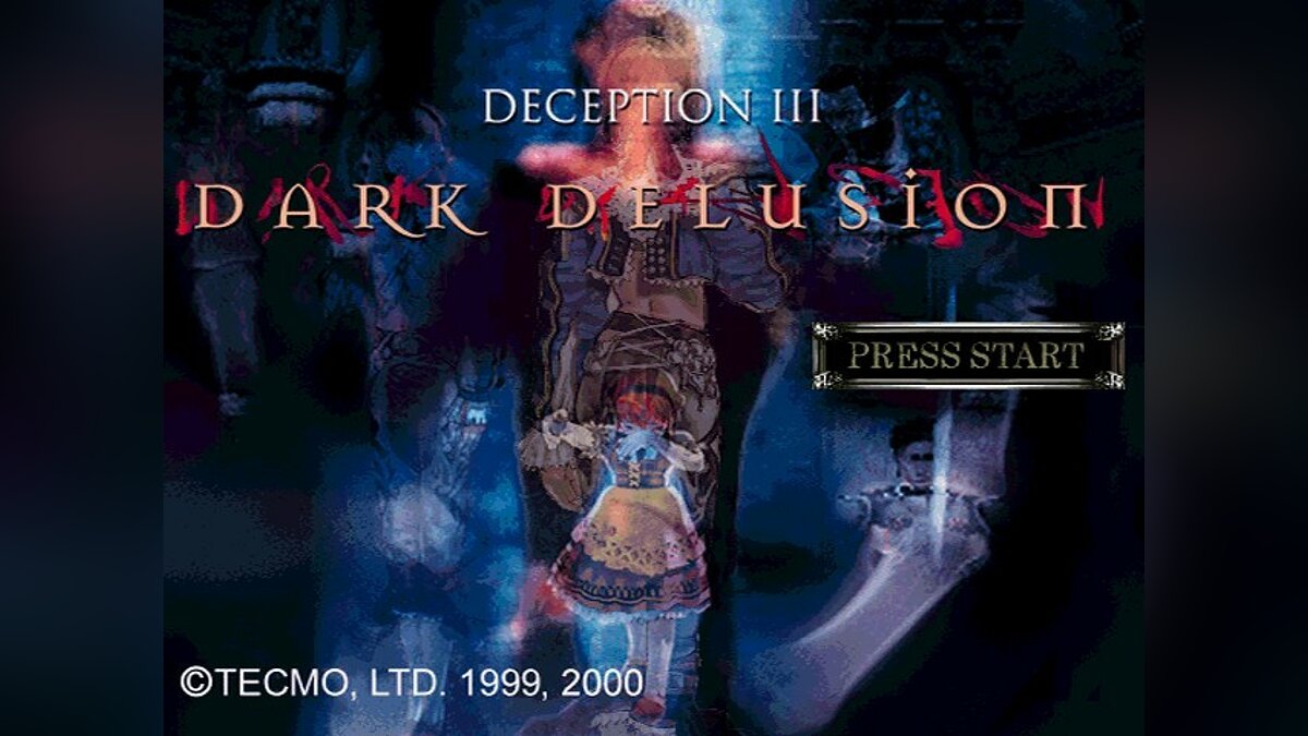 Game game обман. Deception 3 ps1. Deception III: Dark Delusion ps1. Kagero Deception 3. Deception III - Dark Delusion обложка.