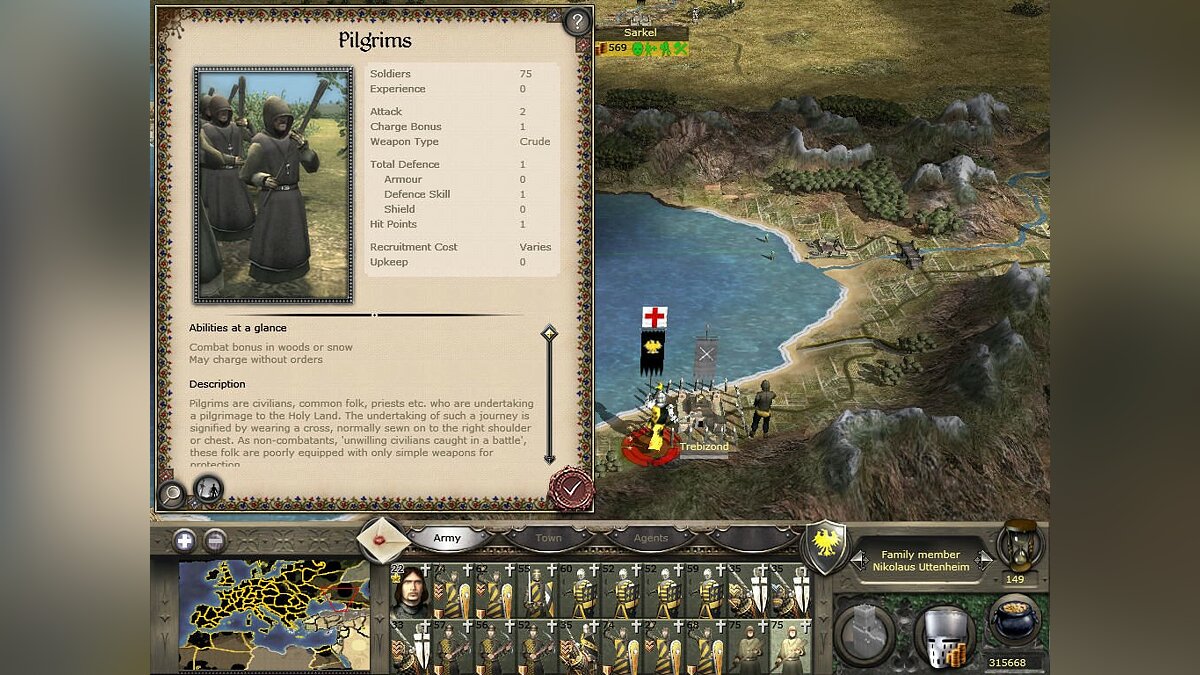 Medieval 2: Total War черный экран