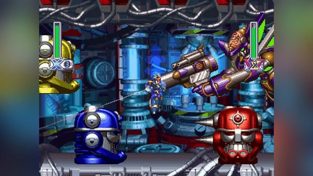 Скриншоты из Mega Man X4