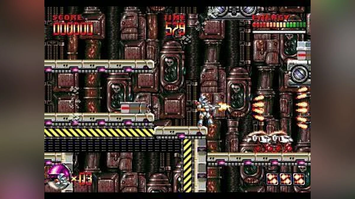 Скриншоты из Mega Turrican