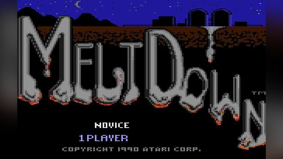 Meltdown перевод. Meltdown (Atari 7800).