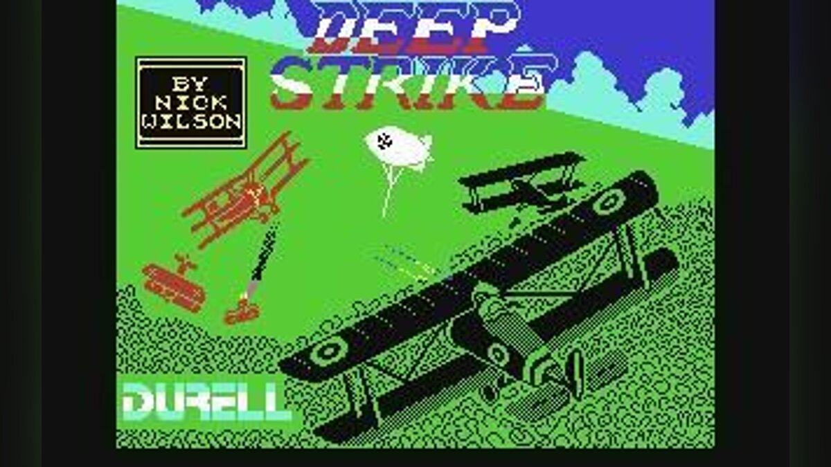 Deep strike. ZX Spectrum самолет. Игра про самолет на Спектрум. ZX Spectrum игры самолет. Urban Strike ZX Spectrum.