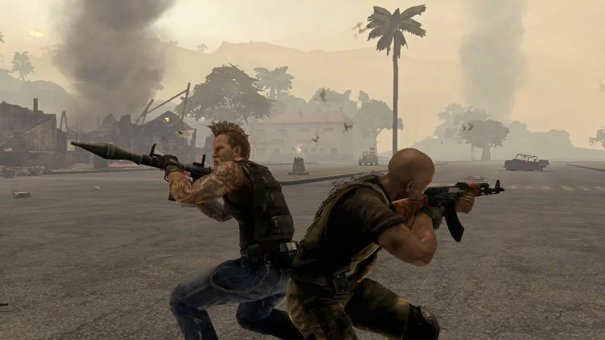 Скриншоты из Mercenaries 2: World in Flames