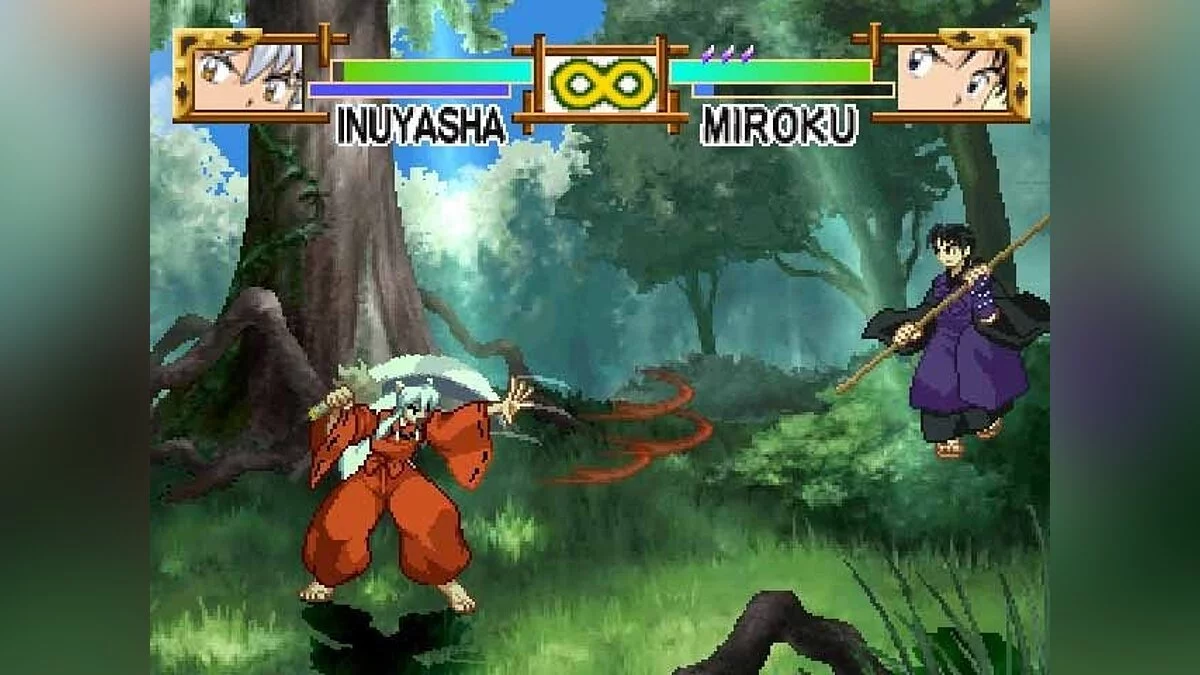 Скриншоты из InuYasha: A Feudal Fairy Tale