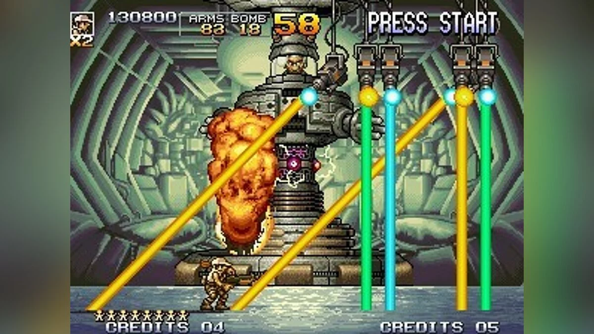 Скриншоты из Metal Slug 4