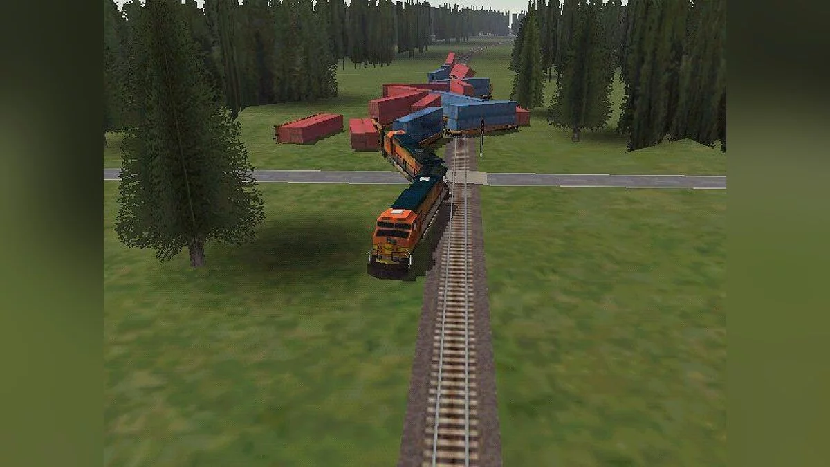 Скриншоты из Microsoft Train Simulator