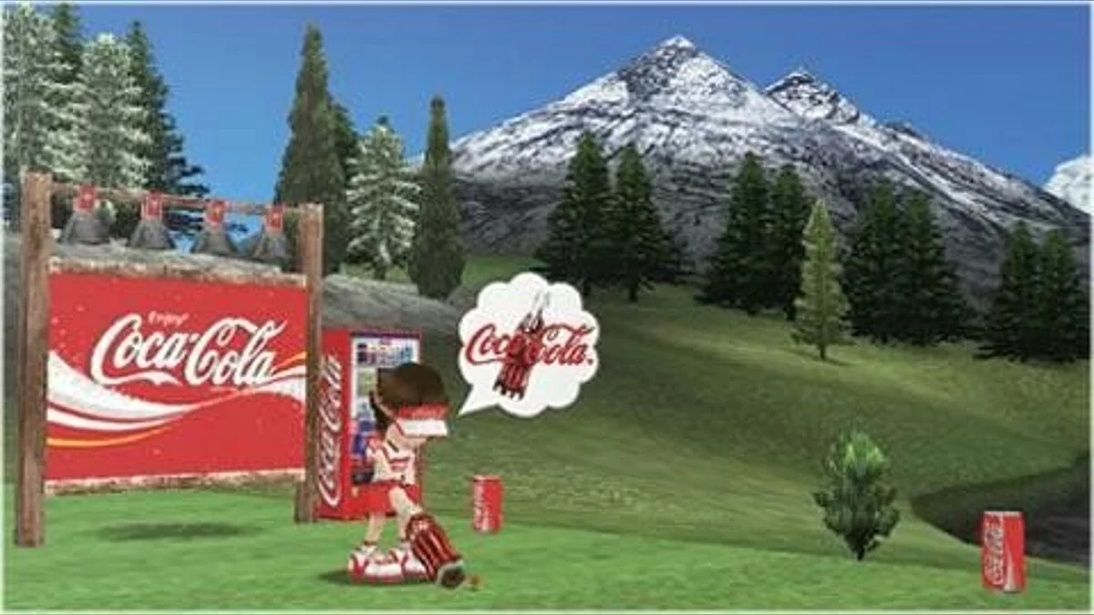 Скриншоты из Minna no Golf Portable: Coca Cola Special Edition