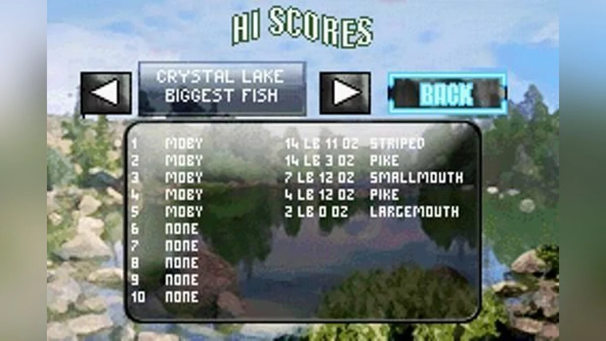 Скриншоты из Monster! Bass Fishing
