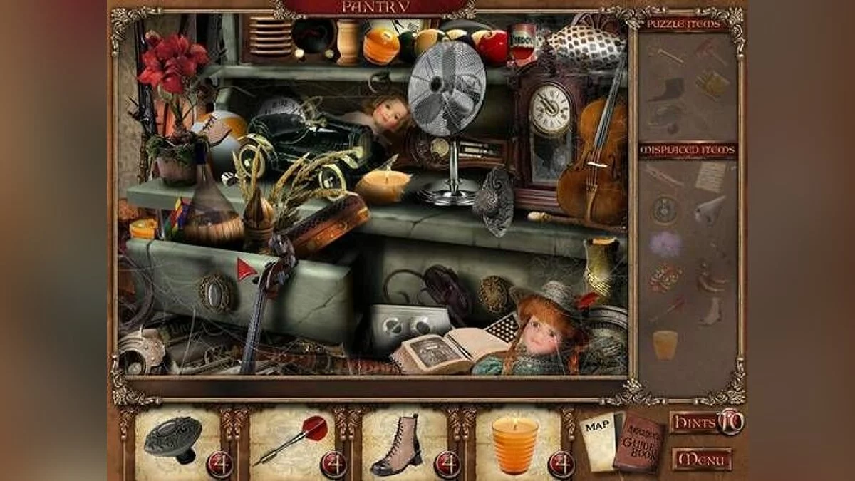 Скриншоты из Mortimer Beckett and the Secrets of the Spooky Manor
