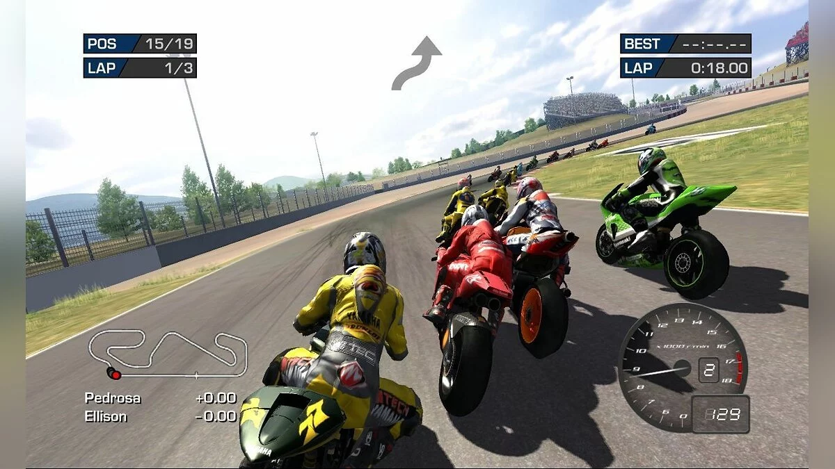 Скриншоты из MotoGP '06