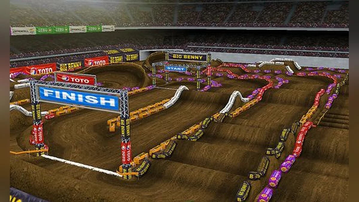 Скриншоты из Moto Racer DS