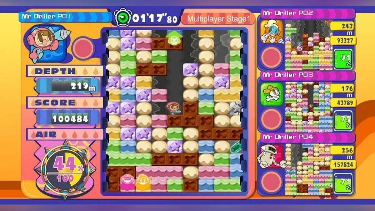 Скриншоты из Mr. Driller Online