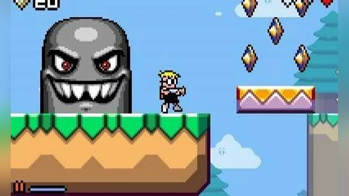 Скриншоты из Mutant Mudds