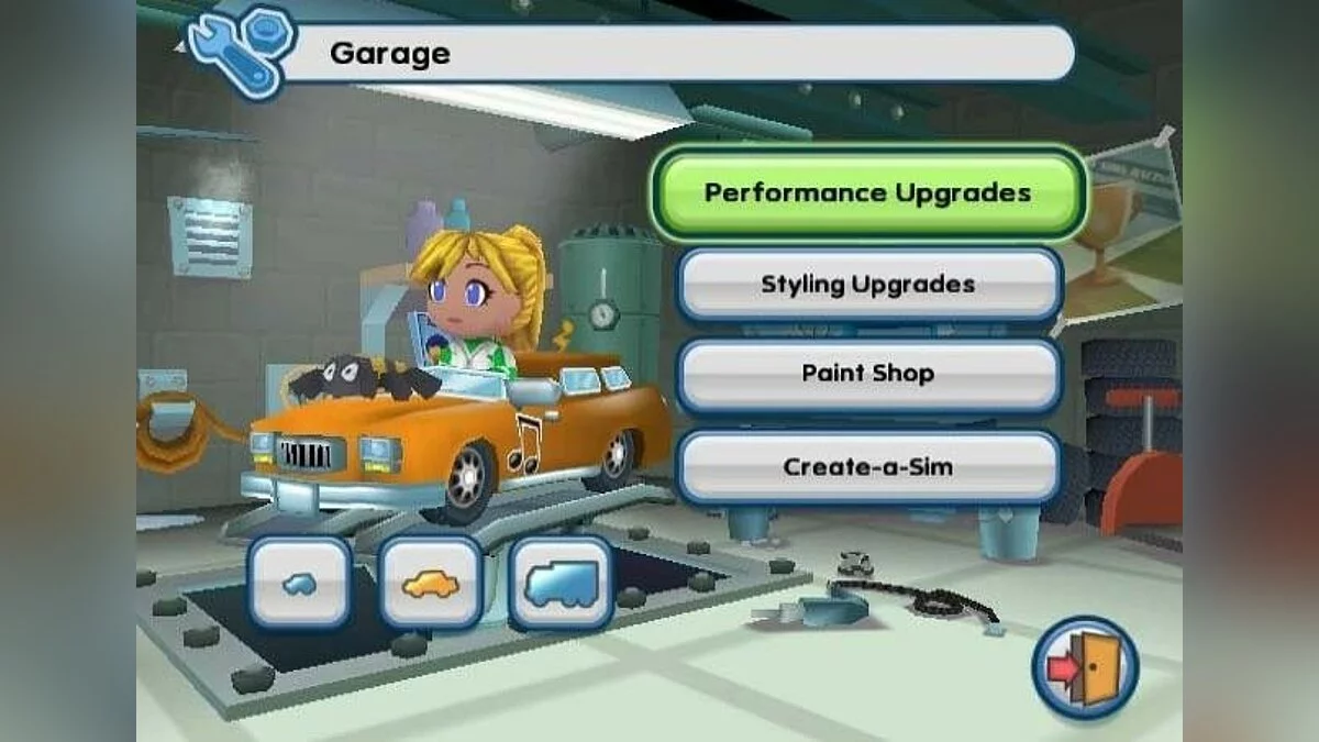 Скриншоты из MySims Racing