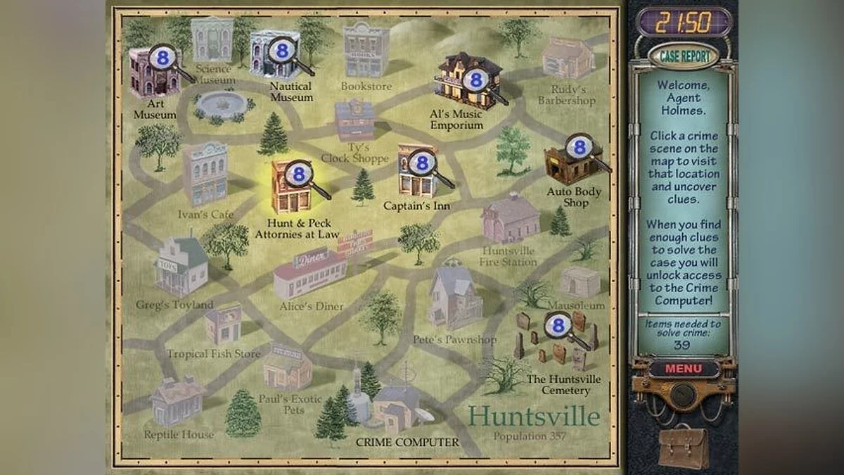 Скриншоты из Mystery Case Files: Huntsville